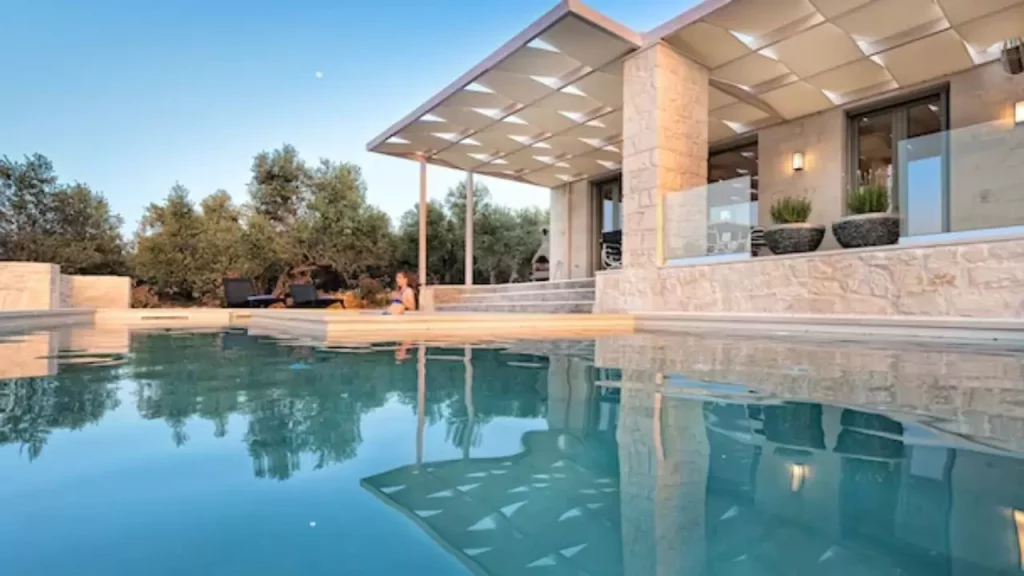 Poolside Villa on an Olive Grove