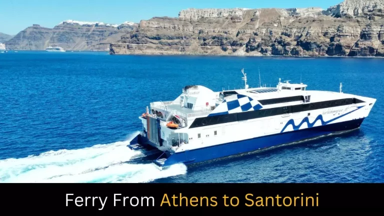 Ferry From Athens to Santorini